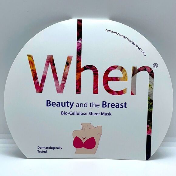 WHEN Beauty & The Breast Bio-Cellulose Sheet Mask - Picture 4 of 5